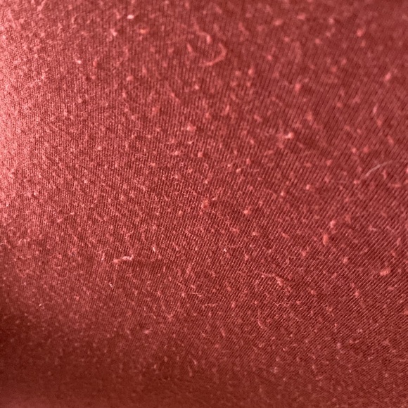 Burnt orange comfy dress with pockets - Picture 3 of 6